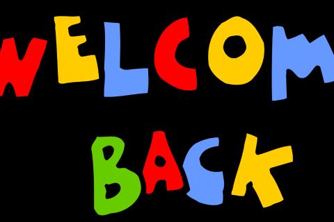 Welcome back!