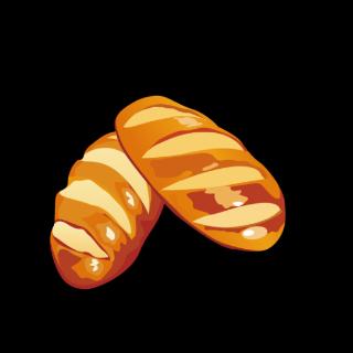 <p>bread-miànbāo</p>