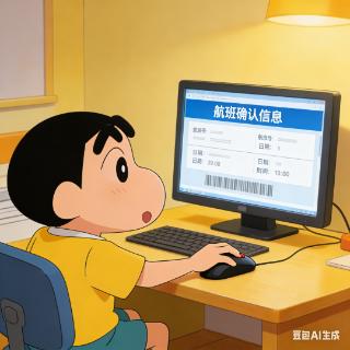 <p>我需要在去机场之前在网上________我的航班。空格处最合适的词是：</p>