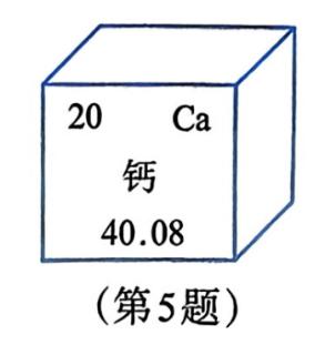 <p>如图是元素周期表中的一格，从中获取的下列信息不正确的是（    ）。</p>