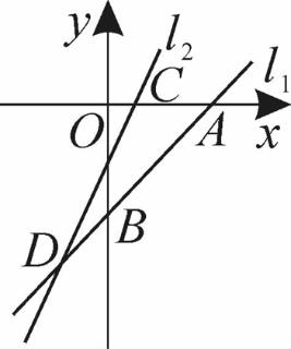 <p>一次函数y＝kx＋b和y＝－bx－k互为“逆反函数”. 如图直线l<sub>1</sub>：y＝x－2的图象分别交x轴、y轴于点A，B.  (1)函数l<sub>1</sub>的“逆反函数”l<sub>2</sub>的表达式____；点C(a，0)在l<sub>2</sub>上，a的值是___.  (2)l<sub>1</sub>图象上一点D(m，n)也是它的 “逆反函数”l<sub>2</sub>图象上的点.  ①求点D；②求△ACD面积. </p>