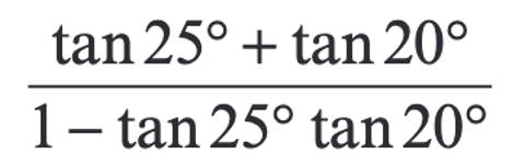 <p>The exact value&#61;______.</p>