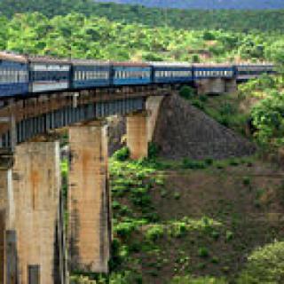 What is first railway that China built in Africa