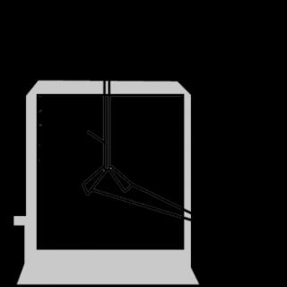 <span>用毛皮摩擦过的橡胶棒接触验电器的金属球，验电器的金属箔片张开，如图所示。下列说法正确的是（　　）</span>
