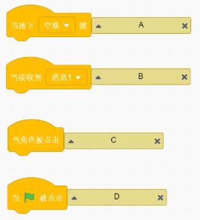 <p>让多个角色一起移动，哪个积木块没有作用？</p>
