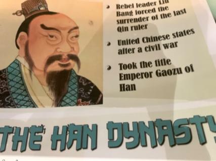 <p>Who united Chinese states after a civil war in Qin Dynasty?</p>