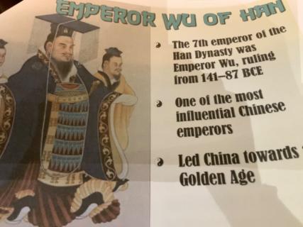<p>What were correct about the Emperor Wu of Han 汉武帝？（多选题）</p>