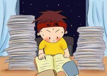 <p>作业我都做____了。</p>