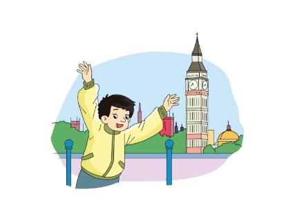 <p>He travelled to Paris. He saw the Eiffel Tower.</p>