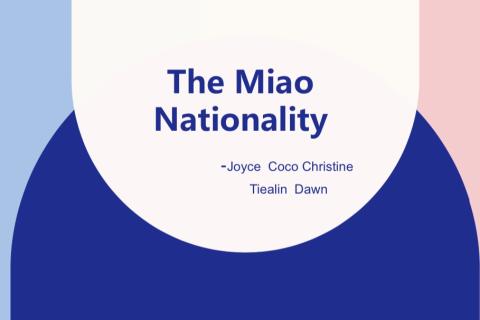 Miao nationality