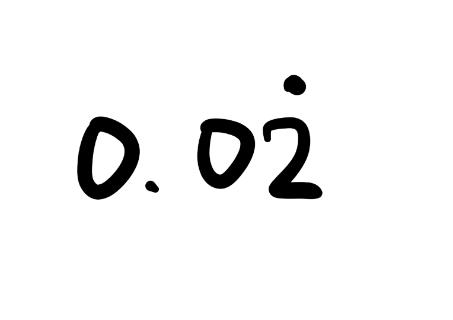 <p>Convert the number into a fraction.</p>