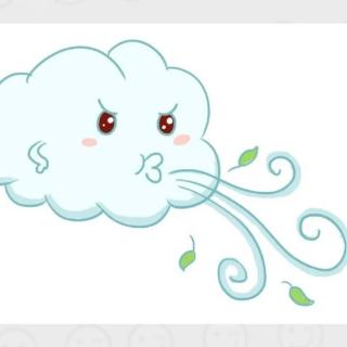 <p>刮风的</p>