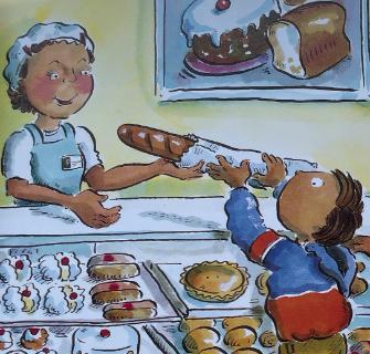 <p>What does the boy get?</p>