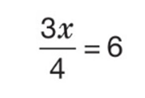 <p>Solve it for x.</p>