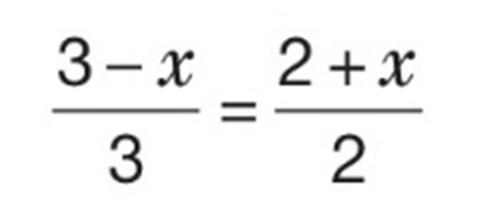 <p>Solve it for x.</p>