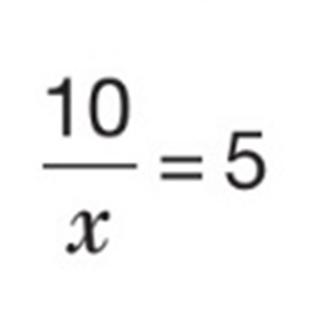 <p>Solve it for x.</p>