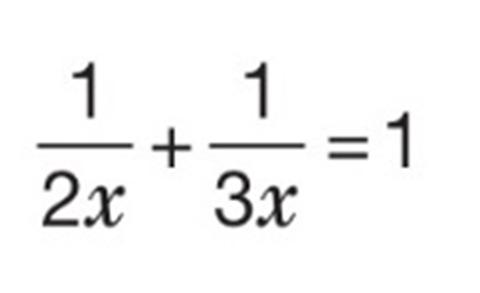 <p>Solve it for x.</p>