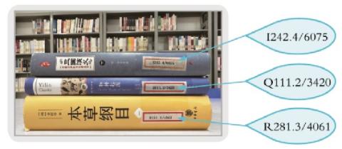 <p>图书馆每一本图书的书脊上都粘有索书号标签，如《本草纲目》的索书号是R281.3/4061，它的作用是<u>          </u>。</p>