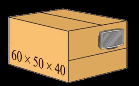 <p>结合生活中的实际情况，电视机包装箱的长是60m，60dm还是60cm？</p>