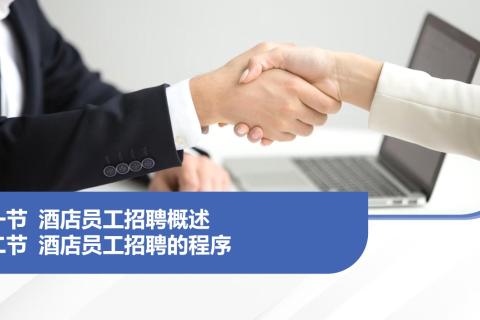 模块四 酒店员工招聘1、2节