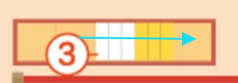 <p>表示箭头的运动</p>