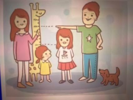 <p>姐姐<u>     </u>妹妹<u>     </u>。</p>