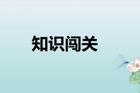 知识闯关