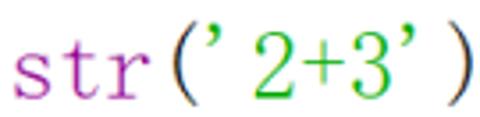 <p>在Python程序中，下图表达式的值是（   ）。</p>