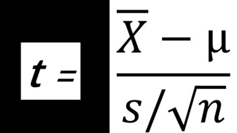 <p>t 值 公式 中的 μ 代表 ______</p>