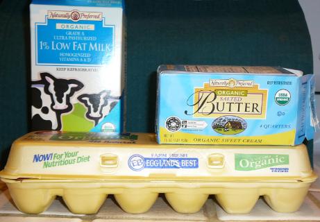 <p>Where are the essential things like milk, eggs, and butter?</p>