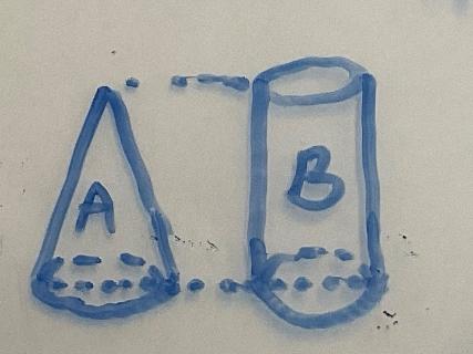 <p>B est combien de fois pour A?</p>