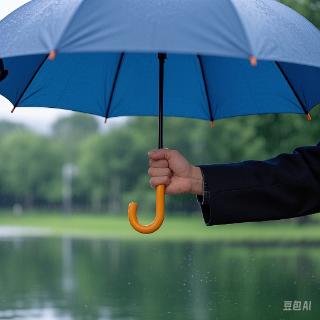 <p>The umbrella is _____.&#xff08;请描述图片中伞的状态&#xff09;</p>