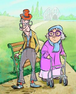 <p>The topic <i>Walk Awhile</i>. What is <i>awhile</i> mean?</p>