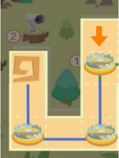 <p>在保护野生动物活动中&#xff0c;这段清除捕猎夹的路线可以使用循环&#xff0c;最多可以循环几次&#xff1f;</p>