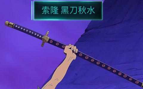 <p>《海贼王》中索隆的黑刀秋水是在哪里获得的?</p>