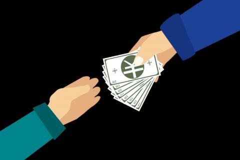 <p>(gěi<span data-tex=""> </span>-<span data-tex=""> </span>hand over)他钱</p>