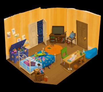 <p>这是我的_____(fángjiān-room)</p>