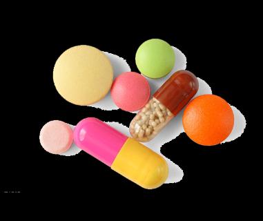 <p>我病了，所以得吃（yào - medicine）。</p>