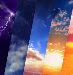 <p>What is the term used to describe the study of weather patterns and forecasting?</p>