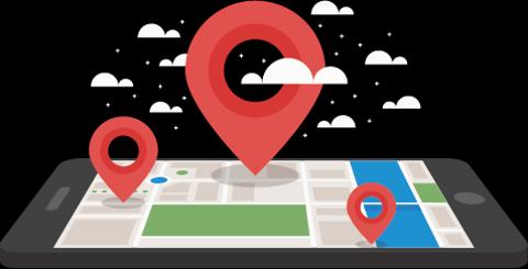 <p>我的手机上有电子____（dìtú-map)。</p>