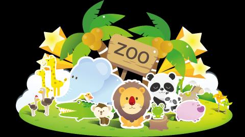 <p>____（dòngwù yuán-zoo)有一百多种动物。</p>