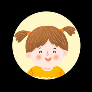 <p>她的（    ）圆圆的，很可爱。</p>