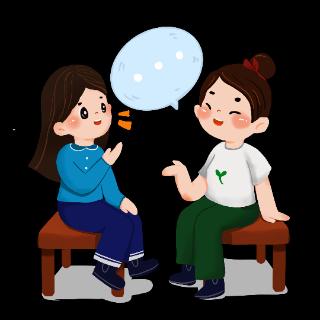 <p>她们常常一起（liáotiān -chat）。</p>