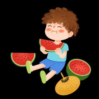 <p>这个西瓜很（tián - sweet）</p>