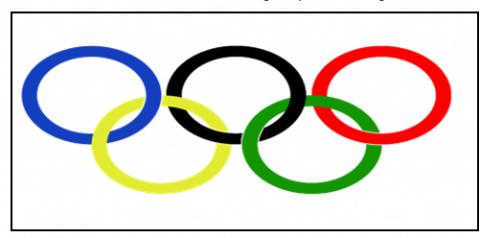 <p>Match（连一连）： Colours  in Olympic flag 奥林匹克国旗中品颜色</p>