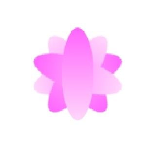 <p>该图是小T画出来的花朵，请你给他提一个建议</p>