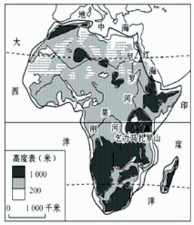 <p><strong>读图完成下面小题。</strong>根据图中信息，可以把该大陆称为（     ）<span data-tex=""> </span></p>