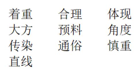<p>这件事你当然认为自己做得很有道理，但从别人的<u>        </u>来看，就未必了。</p>
