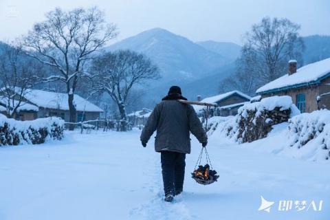 <p><strong>雪中___炭</strong></p>