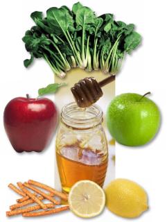 <p>How are apples and honey alike?</p>